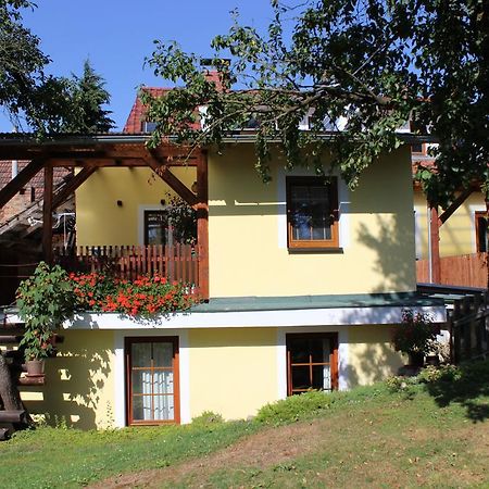 Penzion Gomelska Lägenhet Horní Stropnice Exteriör bild